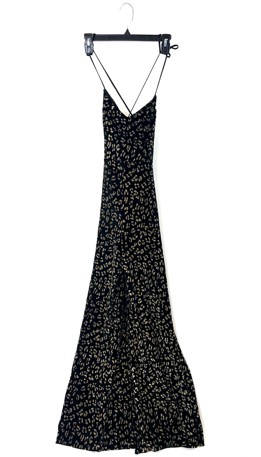Velvet Glitter Jumpsuit - Size 0/2