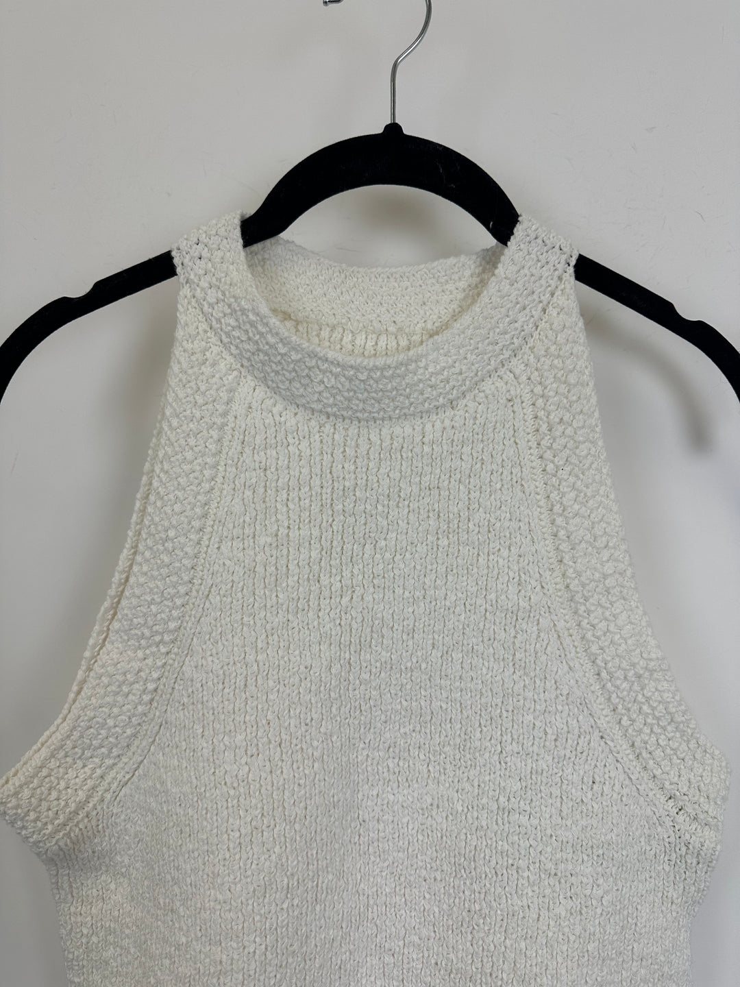 White Thick Knit Tank Top - Size 4/6