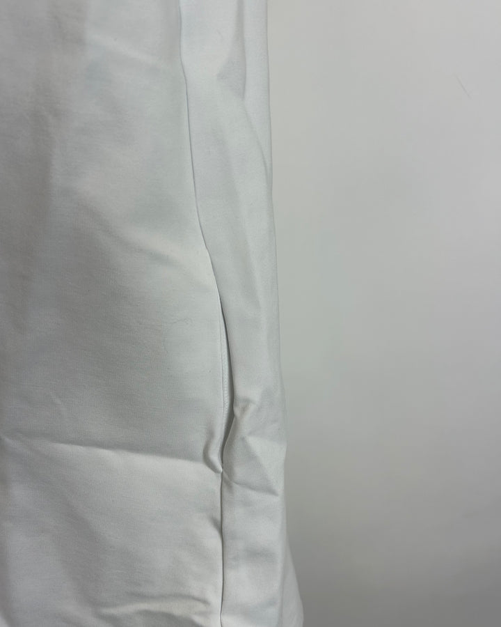 White Gem Stone Bow T-Shirt Dress - Size 8/10 and 10/12
