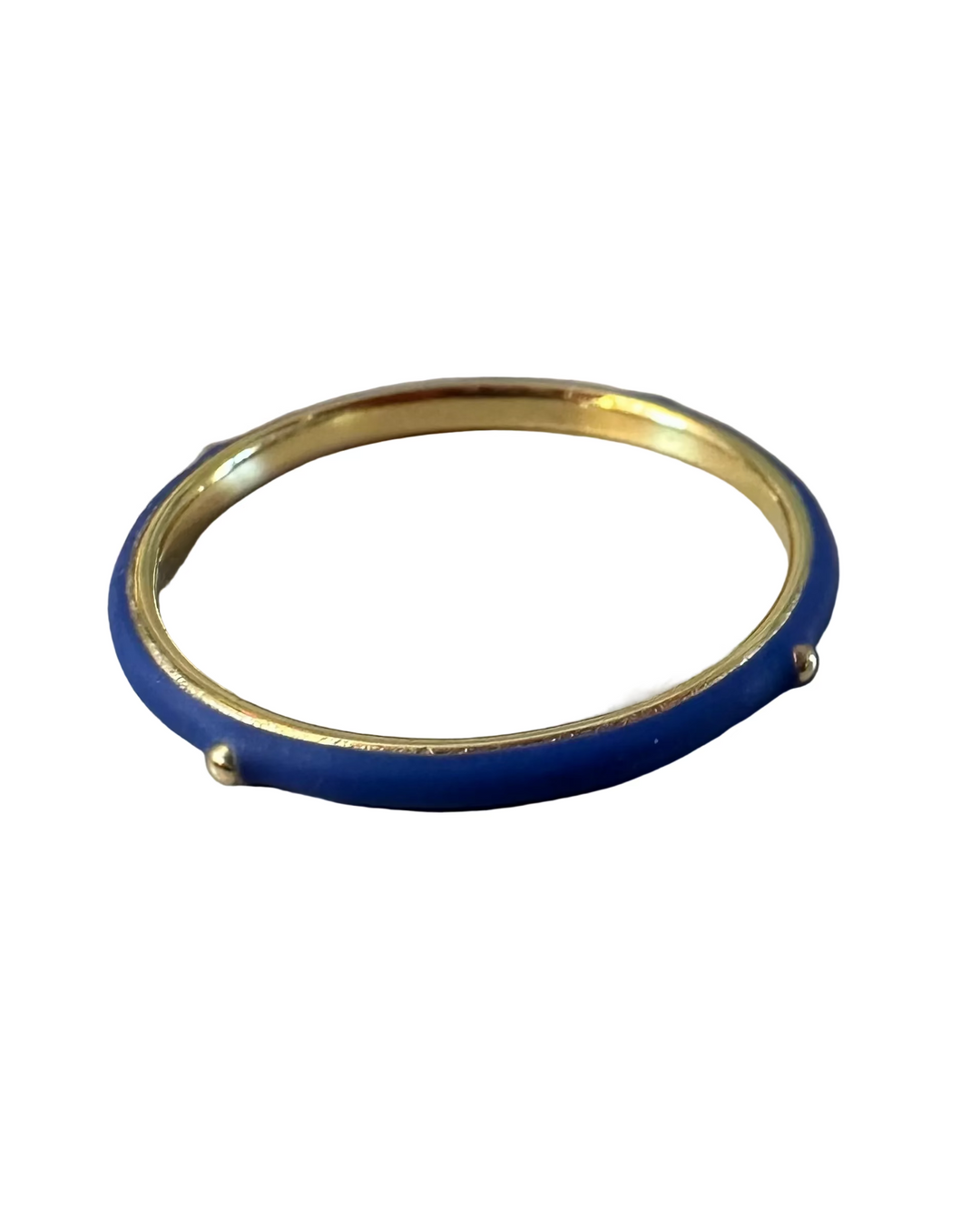 Navy and Gold Ring - Size 6.5