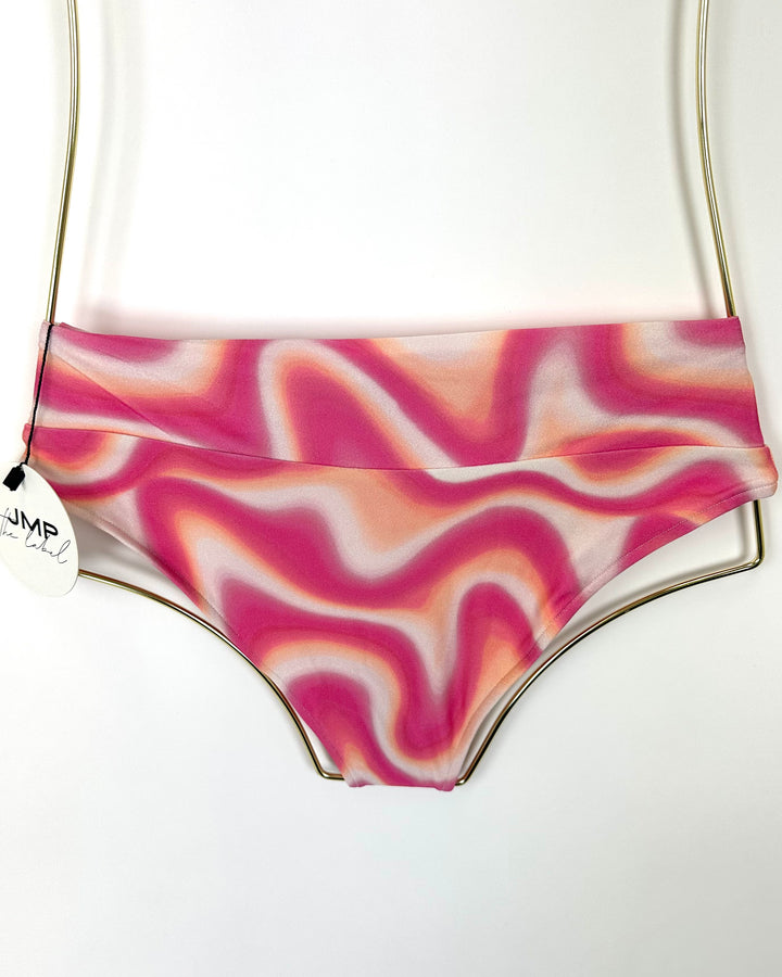 Pink Fuller Coverage Bikini Bottom - Extra Small