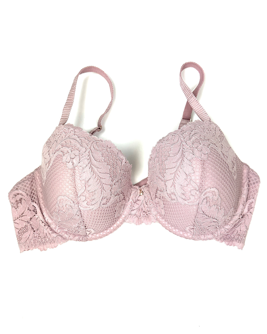Pink Lace Underwire Bra - 34B and 34D