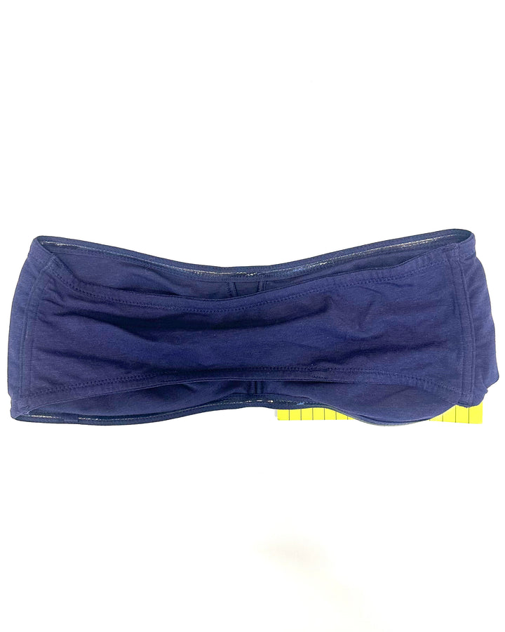 Marine Blue Bandeau Bra - Medium