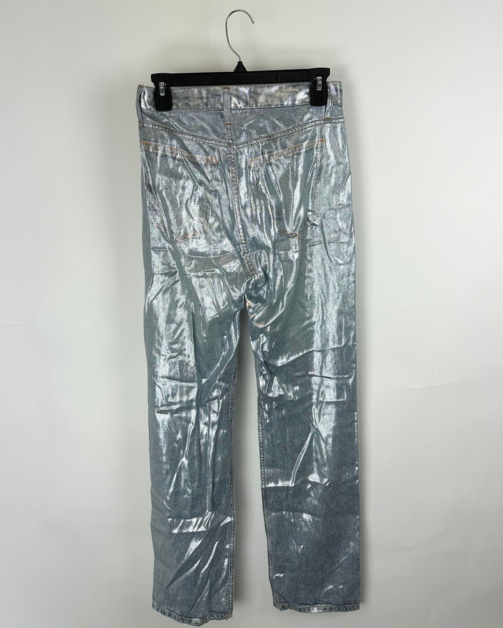 Rag & Bone Metallic Denim Style Pants - Size 25
