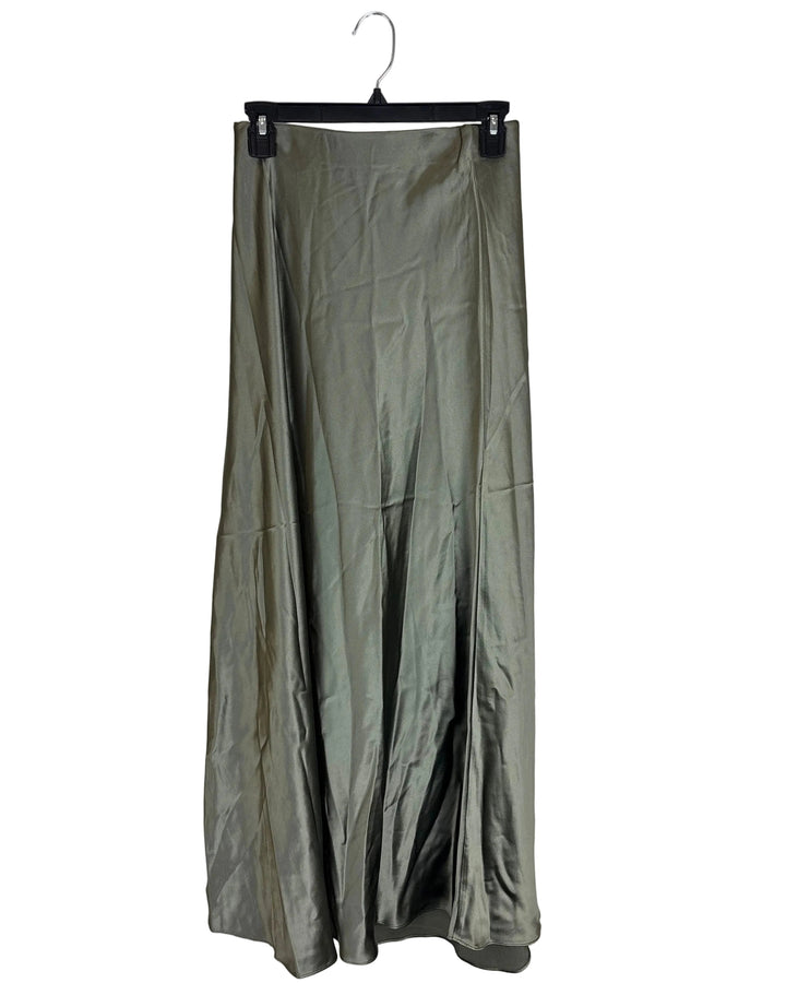 Olive Green Skirt - Size 0/2