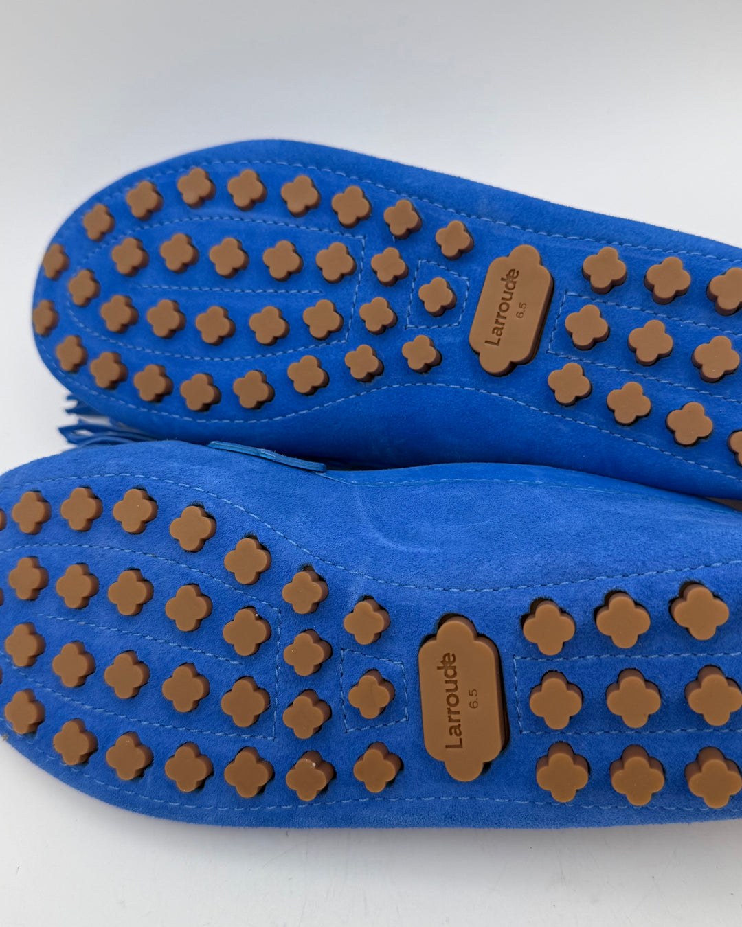 Bright Blue Loafers - Size 6.5