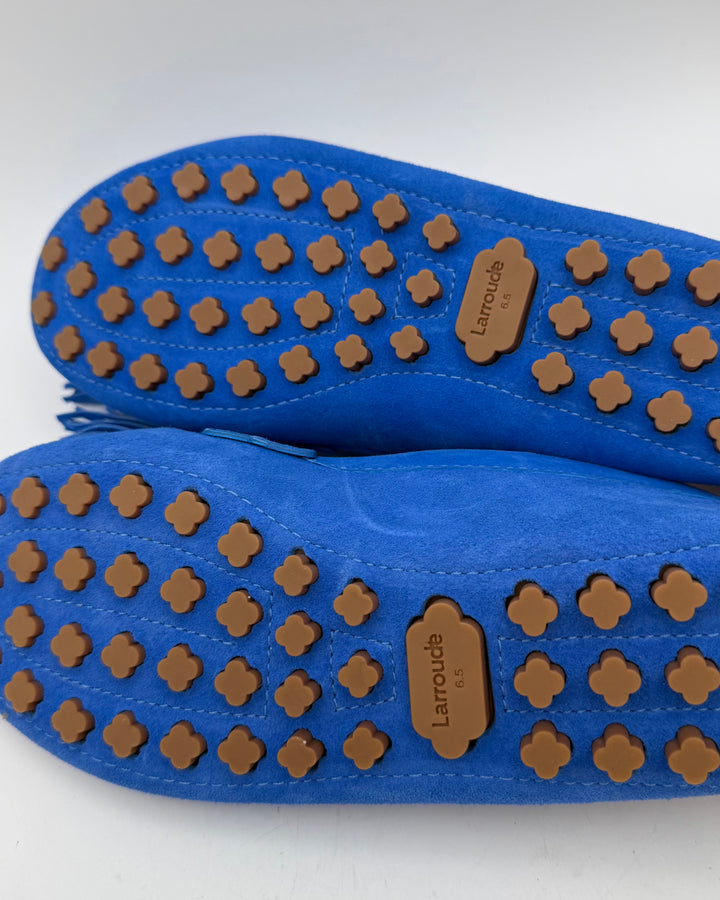 Bright Blue Loafers - Size 6.5