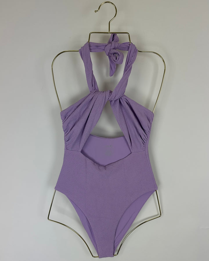 Light Purple Multi Wear One Piece Swimsuit - XS, S, M and L
