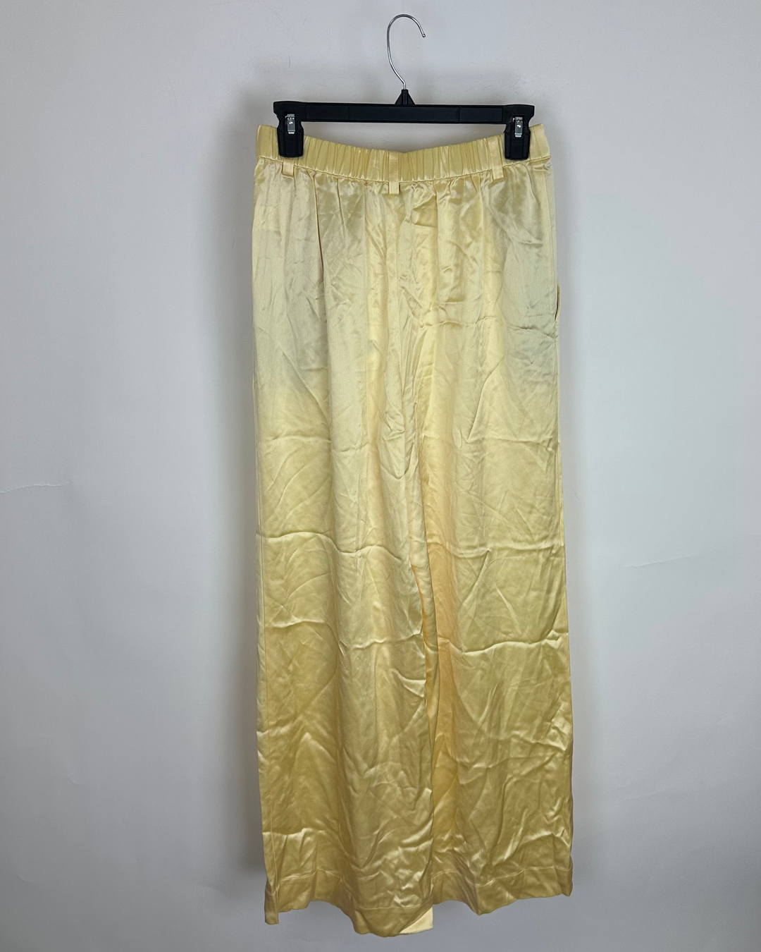Yellow Wide-Leg Flowy Trousers - Size 2/4