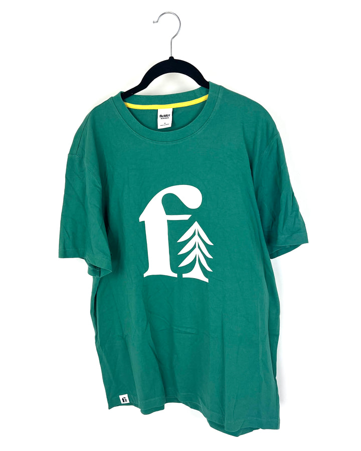 MENS Jade Green T-Shirt - Medium