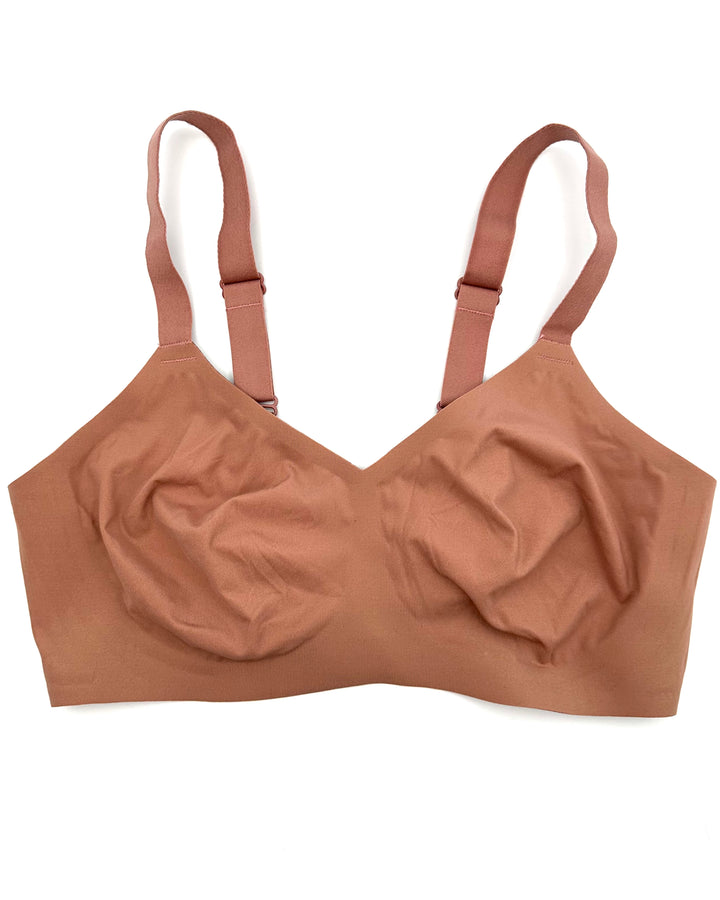 Terracotta Unlined Bralette - Medium