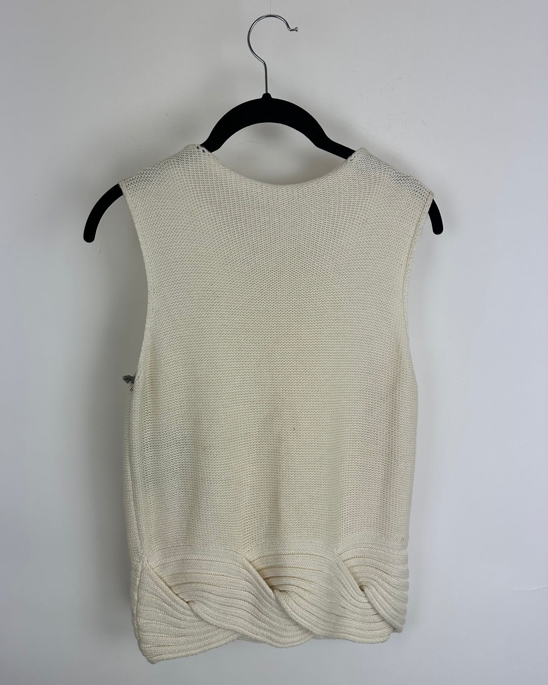 Cream Sweater Tank Top - Size 4/6