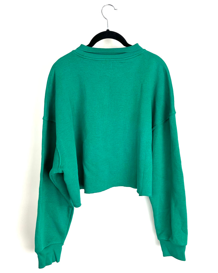 BDG Green Crewneck - Large