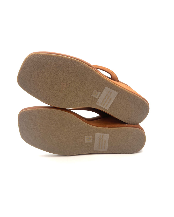 White Fox Wedge Sandals - Size 8