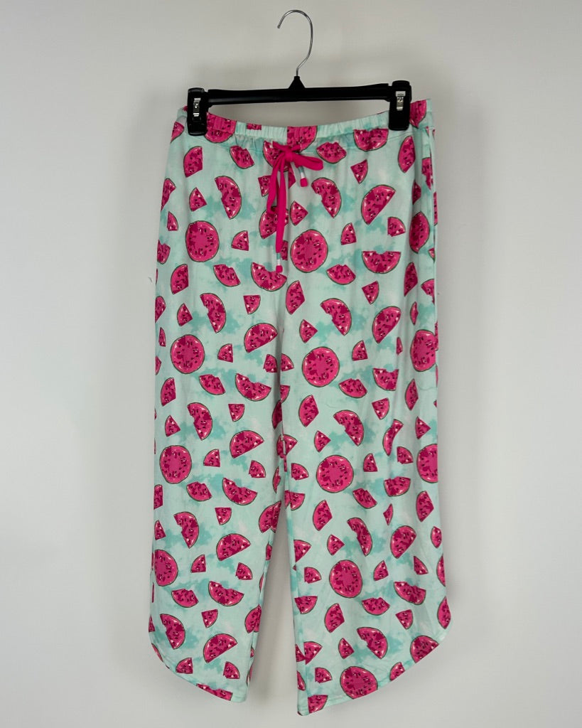 Pink Watermelon Pajama Set - Size 6-8