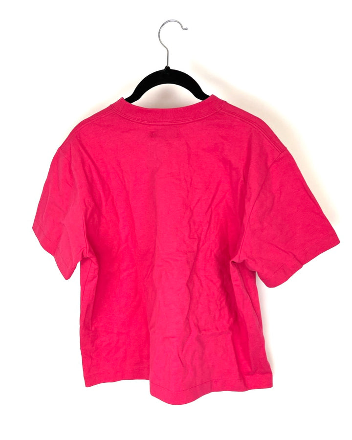Bright Pink Tshirt - Small