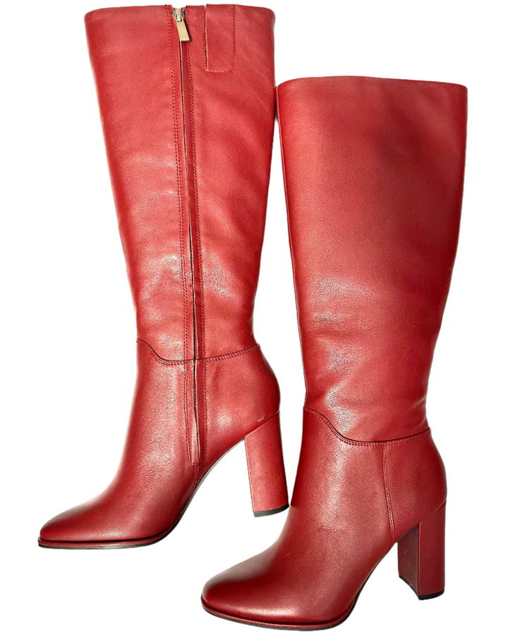 Kenneth Cole Red Boots - Size 7