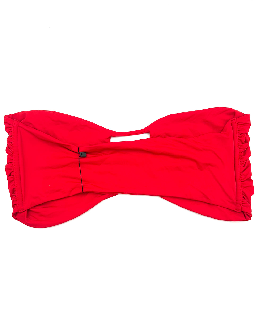 Red Strapless Bandeau Bikini Top - Extra Extra Large