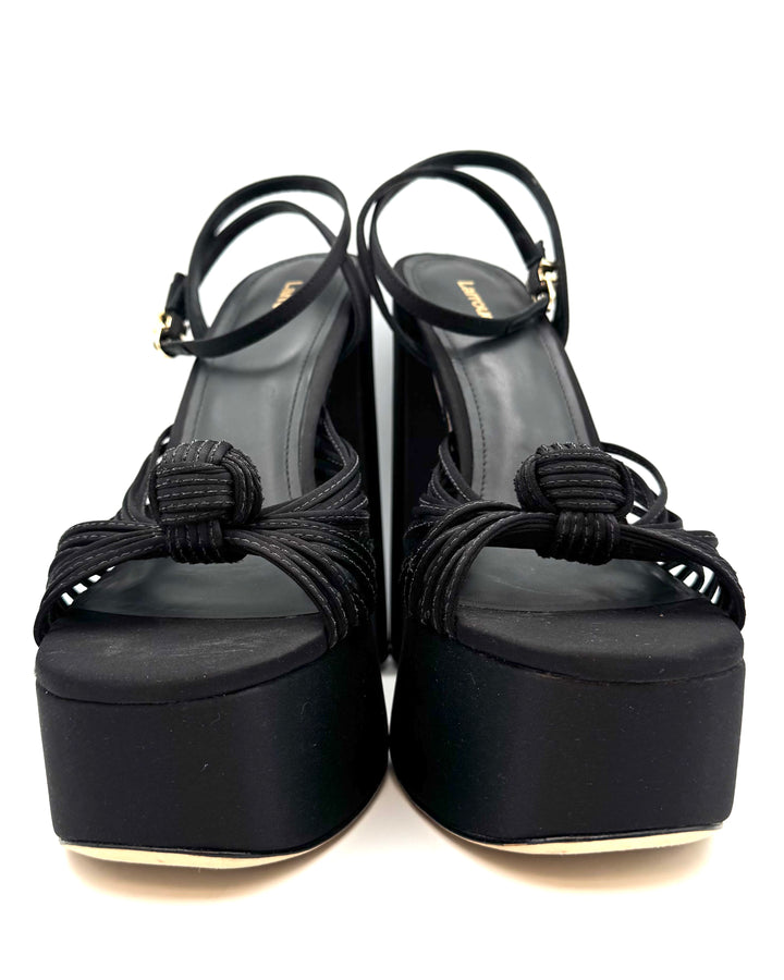 Black Platform Heels - Size 10