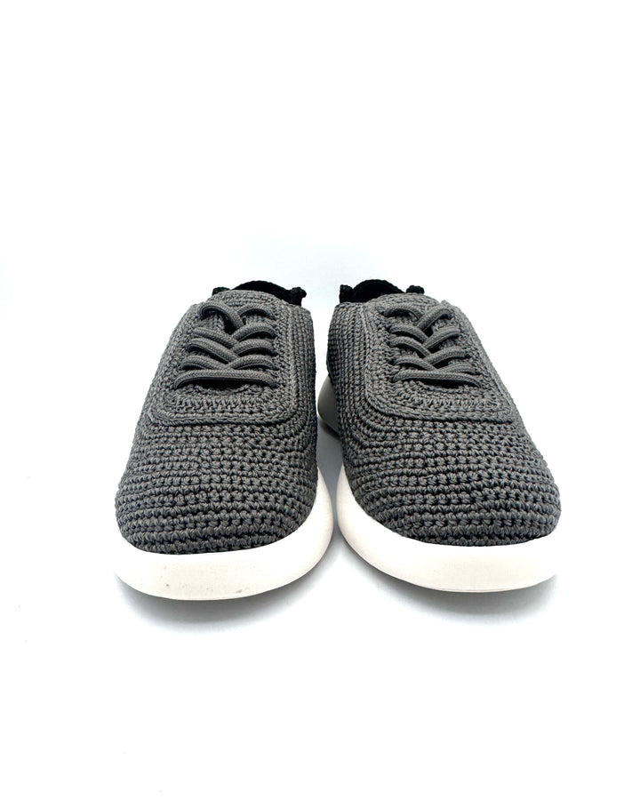 Grey Crochet Sneaker - Size 6