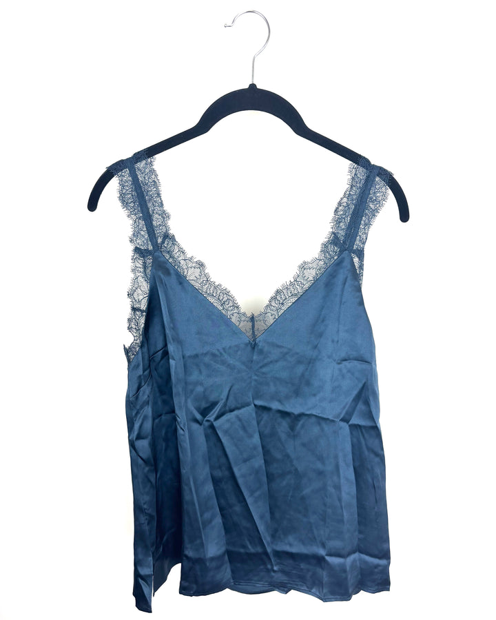 Blue Lace Camisole - Size 4/6
