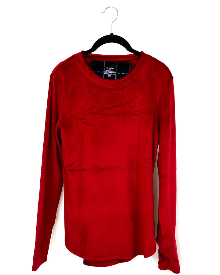 Red Pajama Shirt - Size 6/8