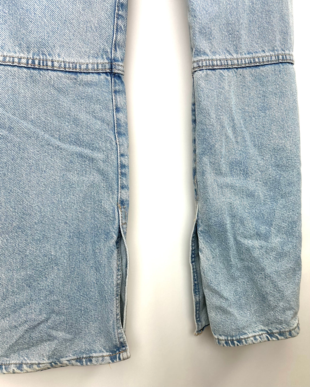 Zara Light Blue Cargo Jeans - Size 4