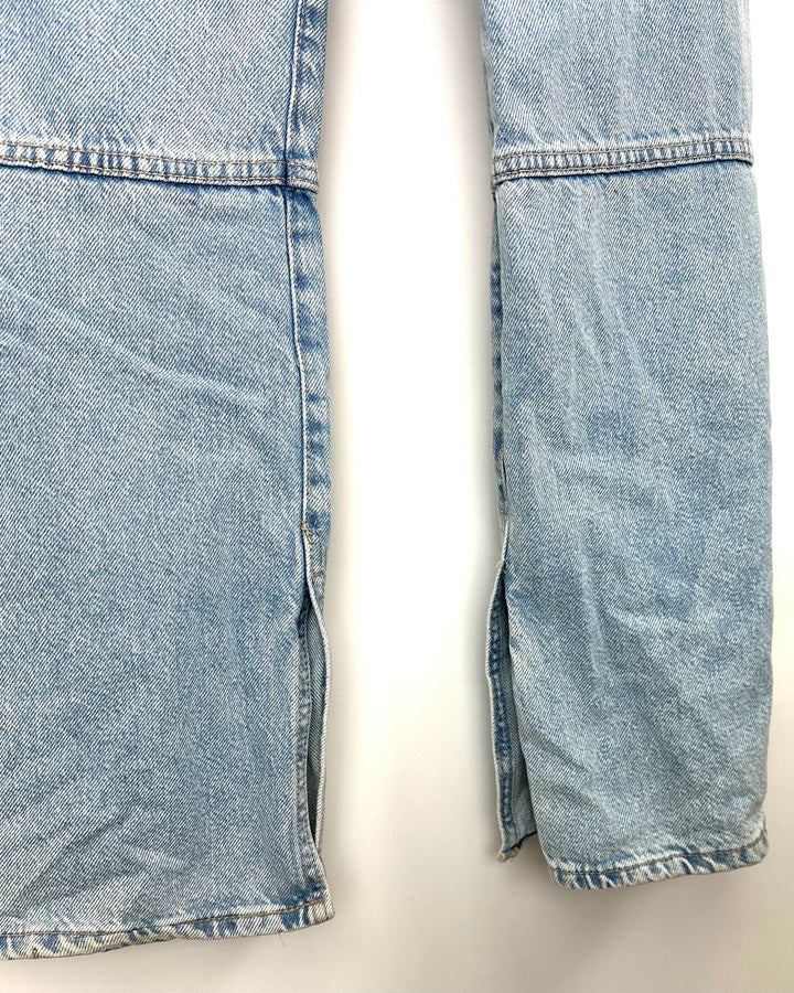 Zara Light Blue Cargo Jeans - Size 4