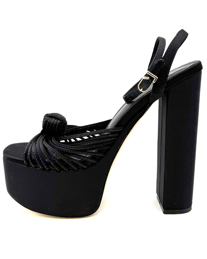 Black Platform Heels - Size 10