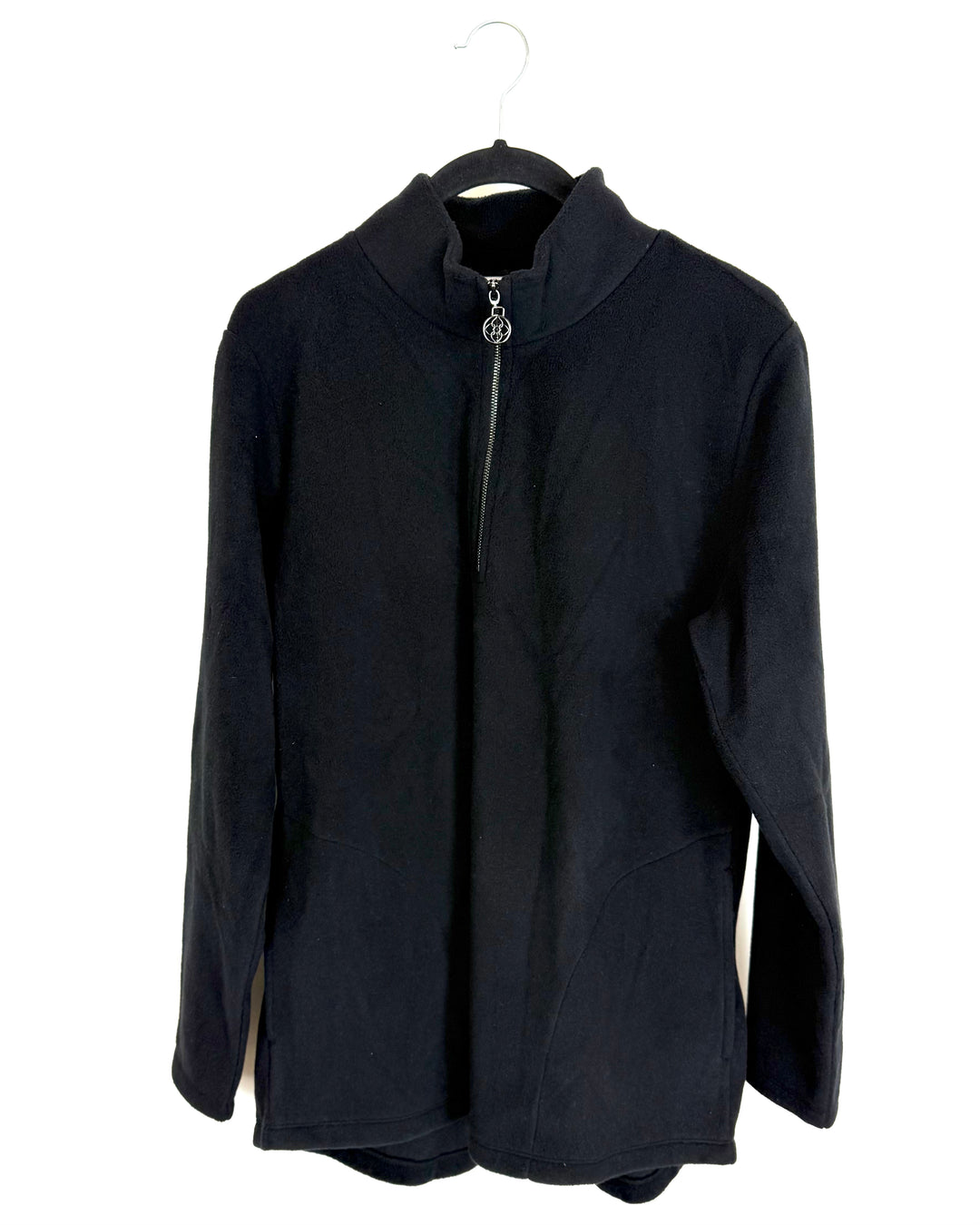 Black Fleece Quarter Zip Pullover - Size 6/8