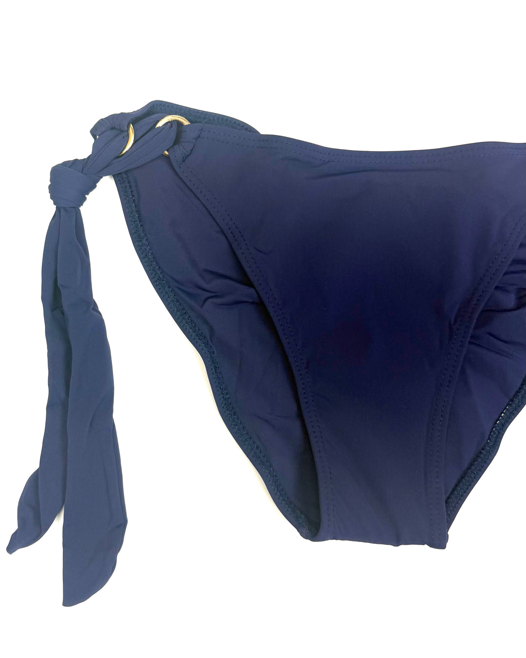 Midnight Blue & Gold Ring Bikini Bottom - XS, M, XL
