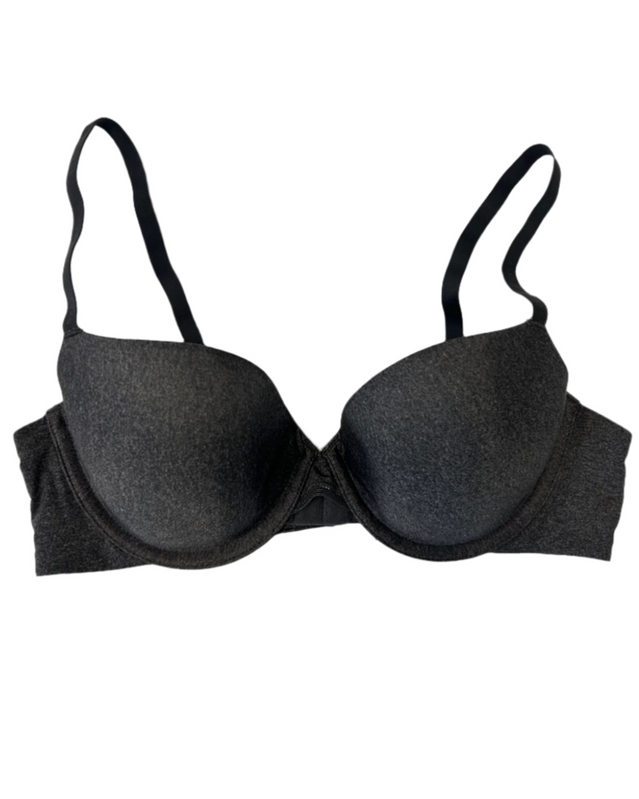 Iron Heather Gray Lightweight Underwire Bra - 34B