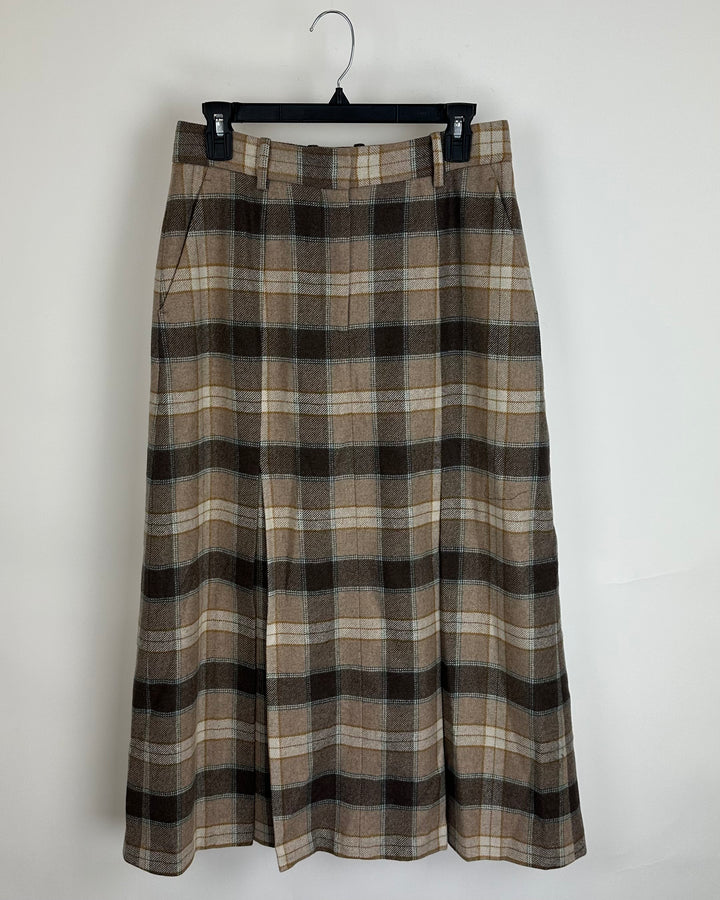 Argent Wool Skirt - Size 6