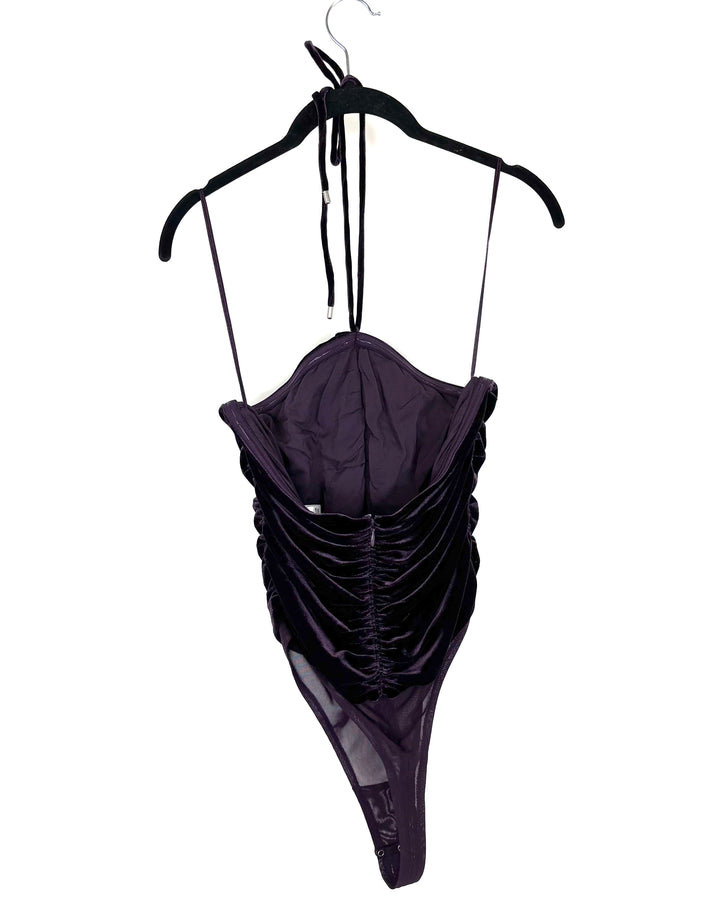 Purple Halter Rosette Top- Size 2 and Size 4