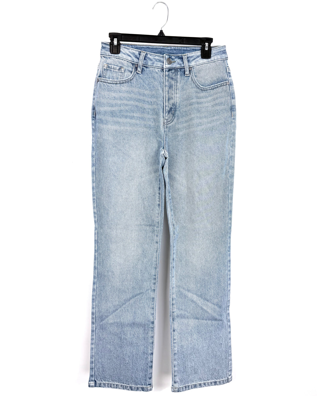 Faded Blue High-Waisted Jeans - SIze 4