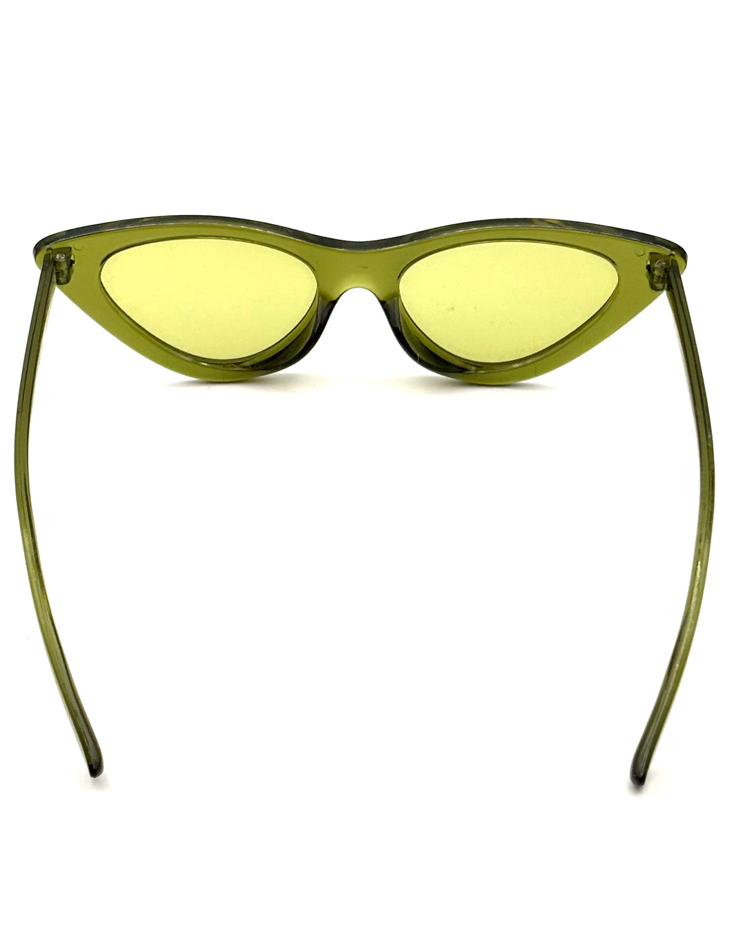 Green Cat Eye Sunglasses