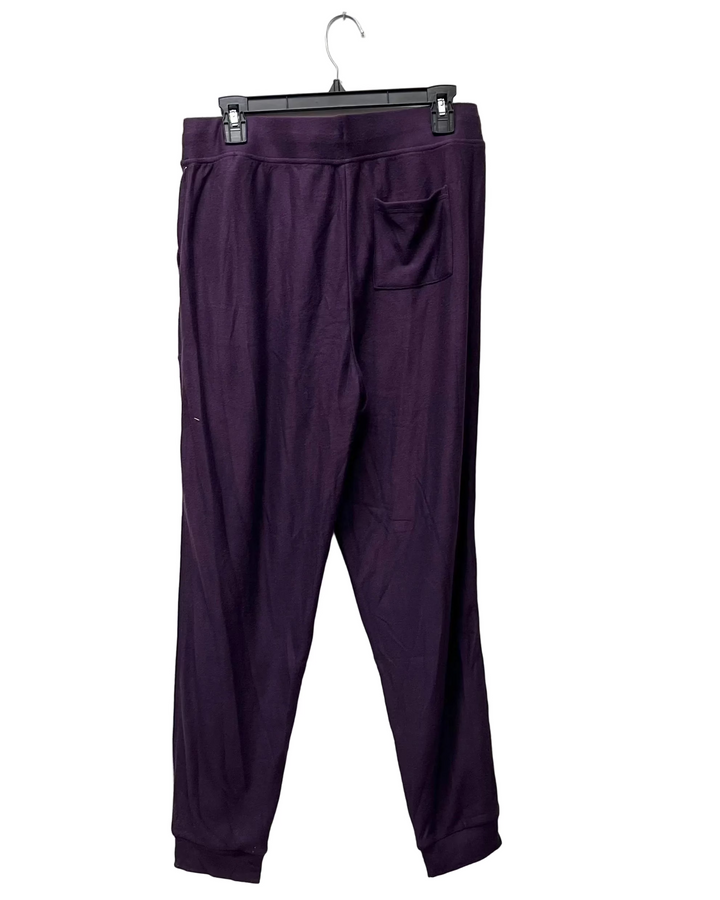 Dark Purple Jogger Sweatpants - Size 8/10