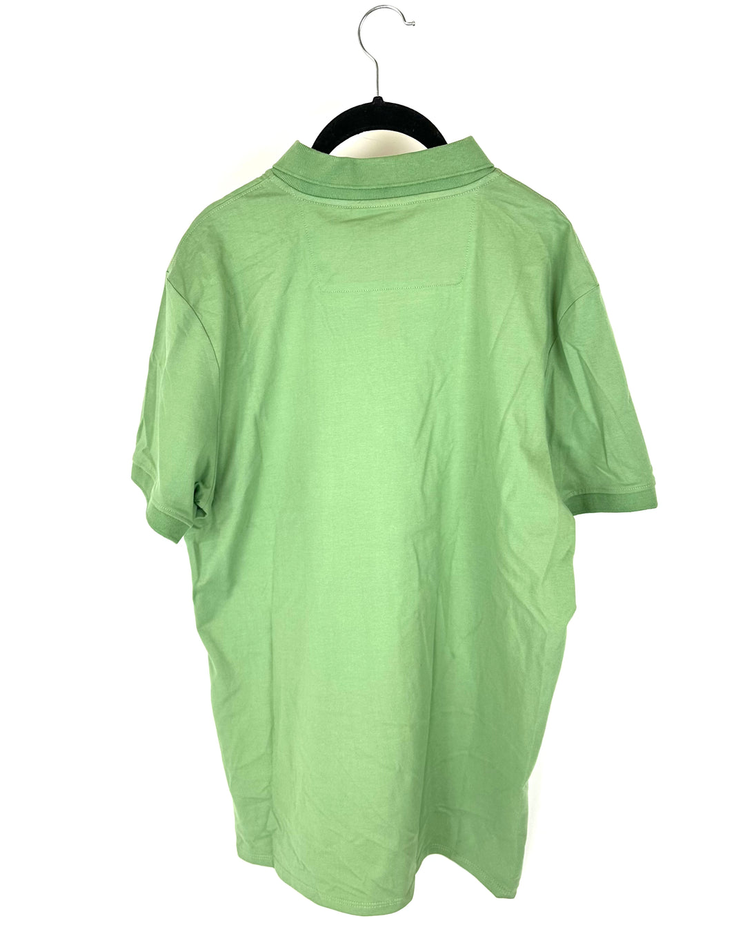 MENS Light Green Collar Shirt - Medium