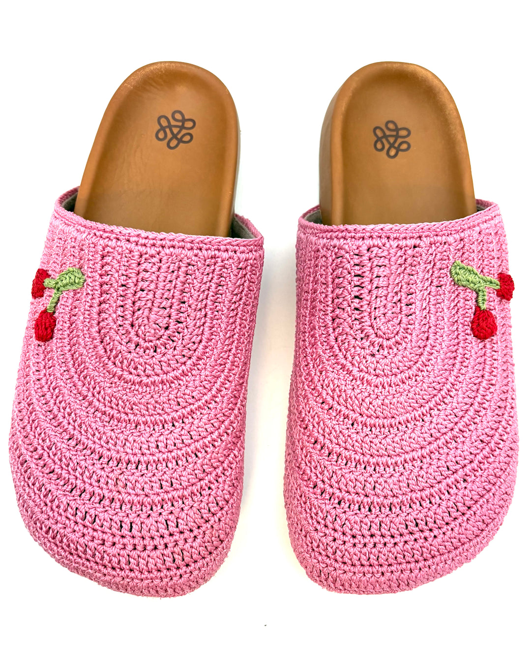 Cherry Crochet Clog - Size 9 and 10
