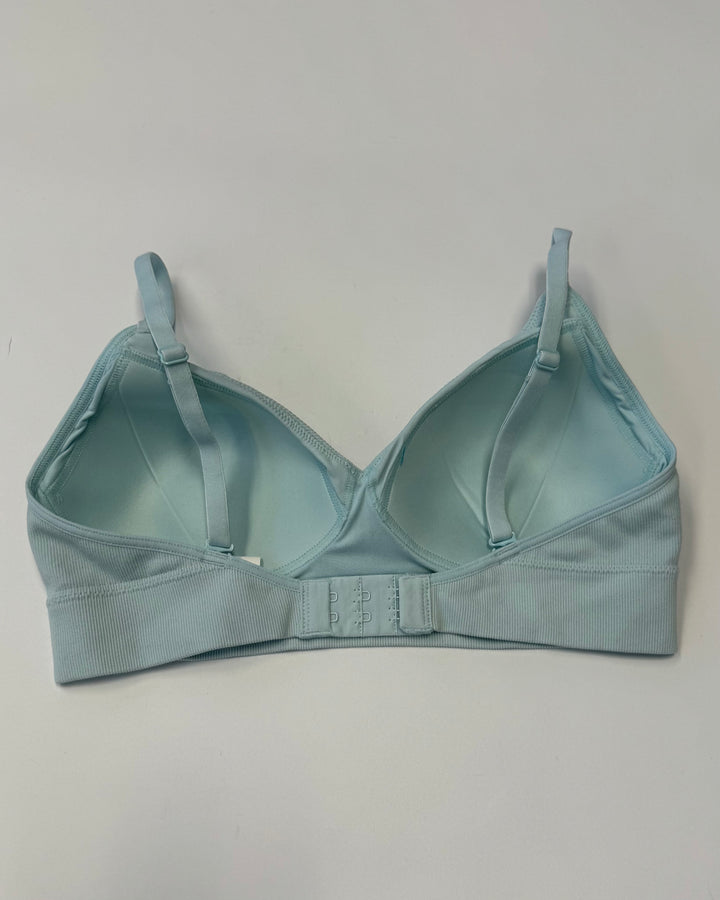 Powder Blue Lounge Bra - Small