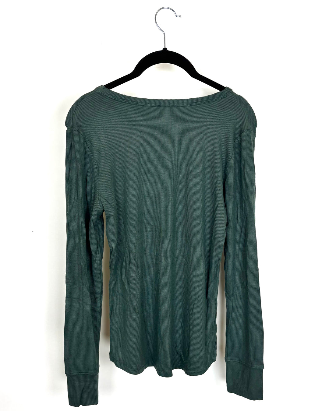 Dusty Green Long Sleeve Shirt - Size 4/6