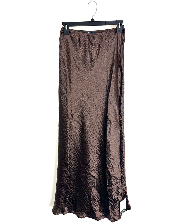 Asos Brown Long Skirt - Size 4