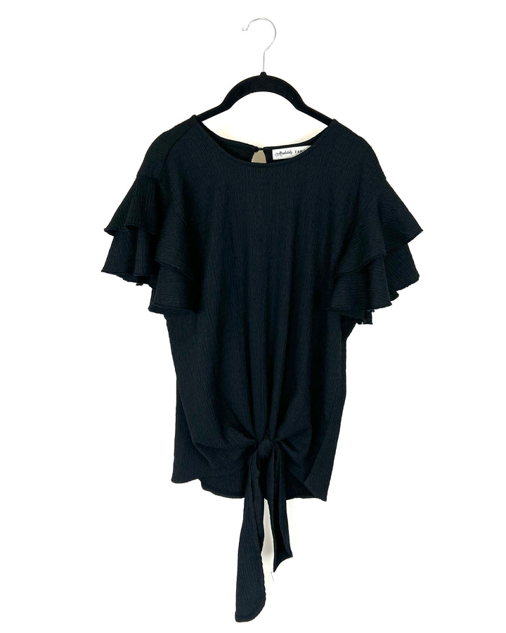 Black Bottom Tie Top - Size 8/10