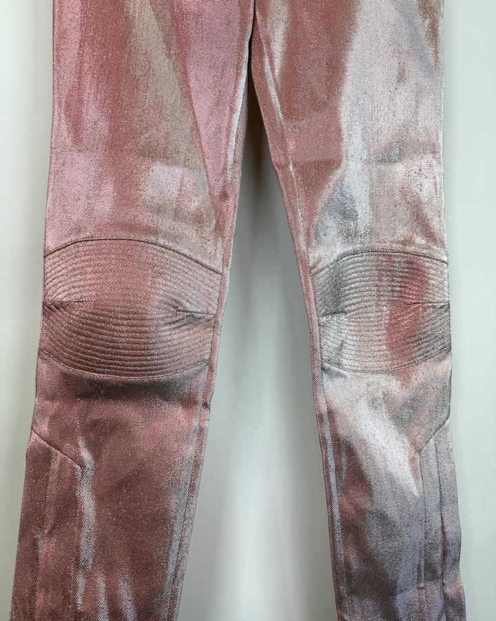 Pink Metallic Pant - Size 2/4
