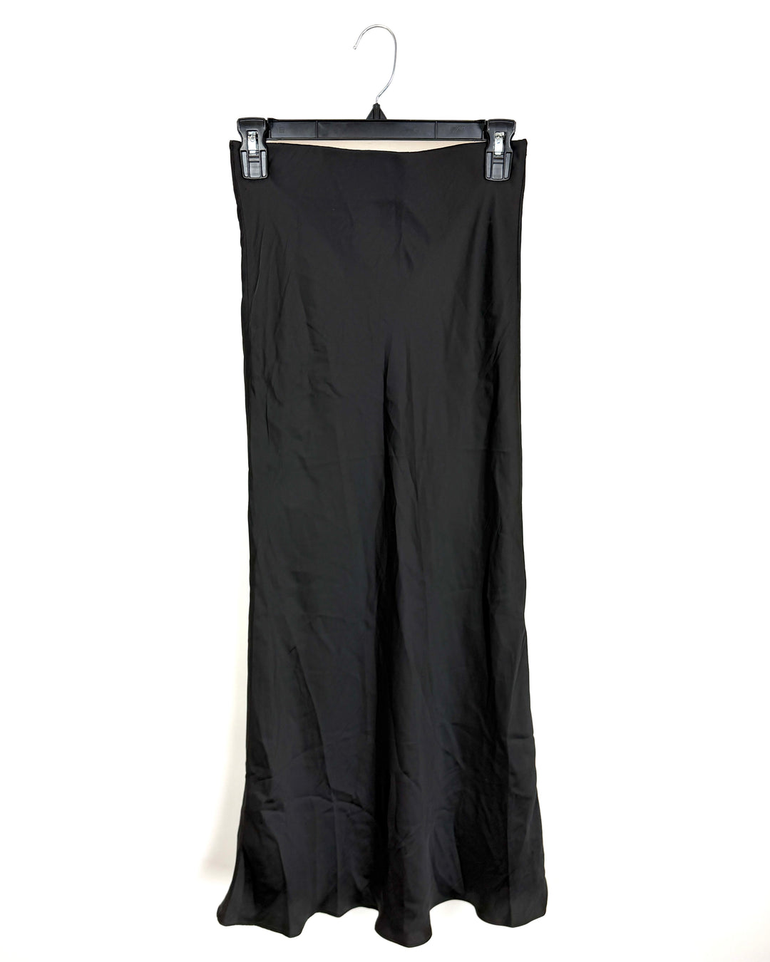 Black Satin-Like Skirt - Size 0/2 and Size 2/4