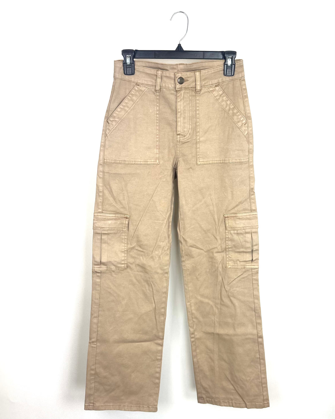 Khaki Cargo Pants - Size 4/6