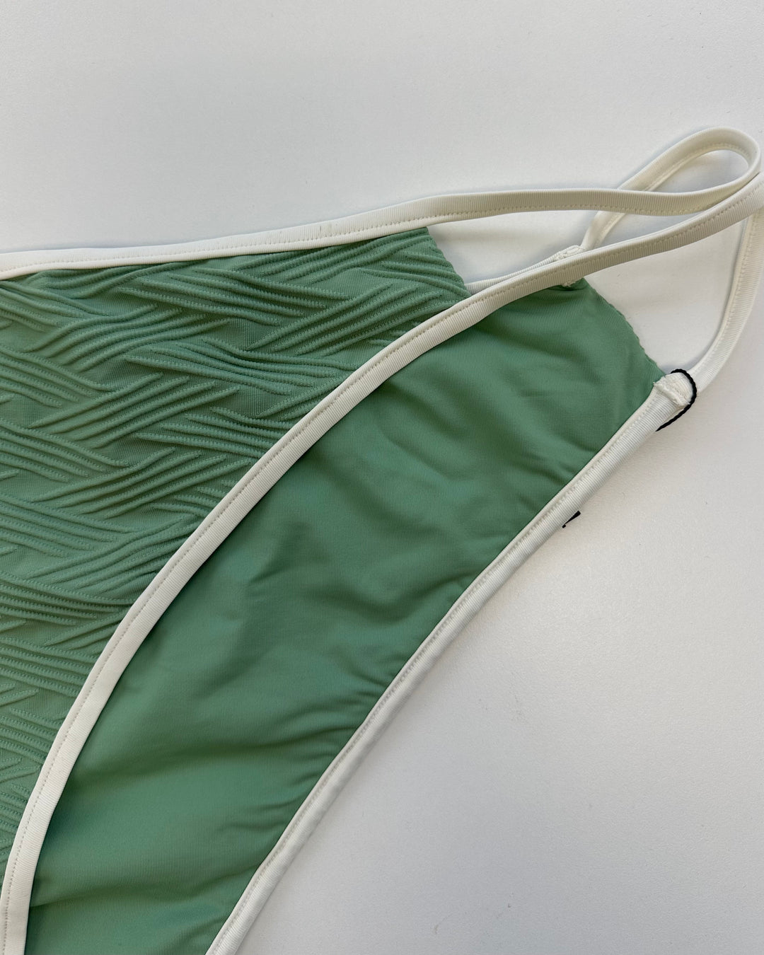 Olive Green Side Cut Out Swim Bottom - Extra Extra Large