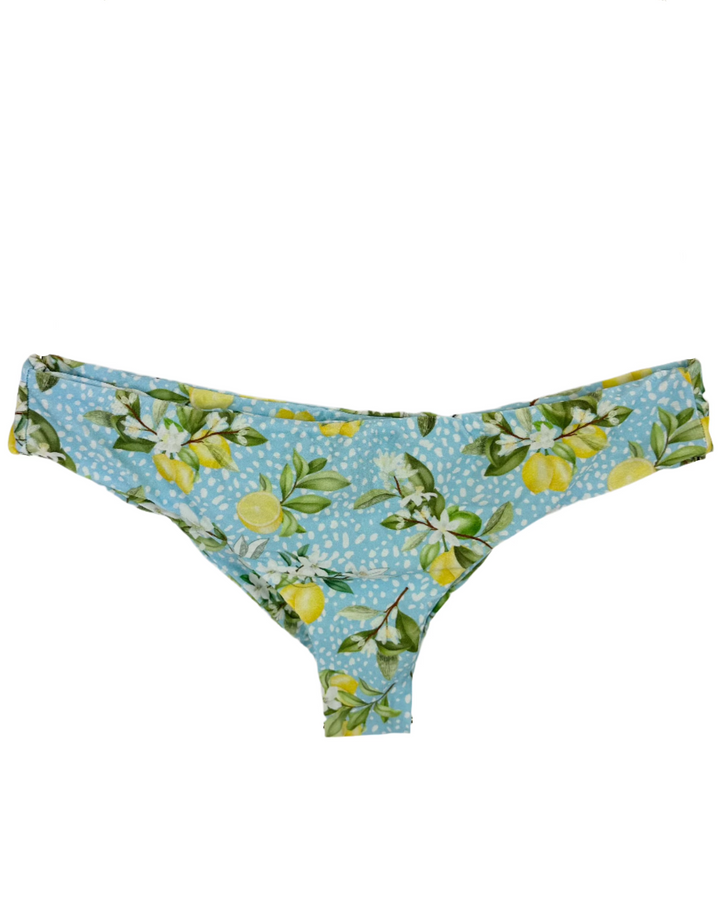 Blue Lemon Low Rise Bikini Bottom - M and XXL