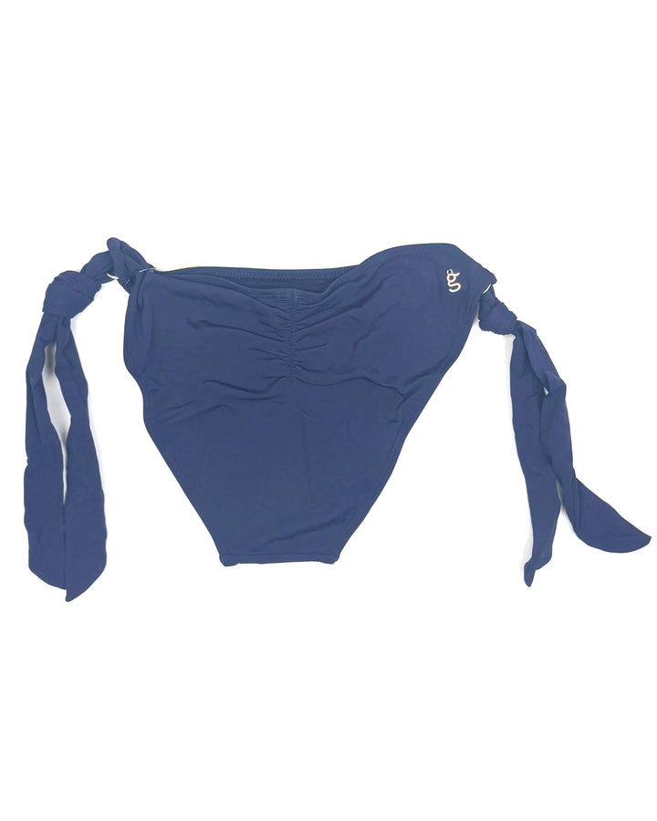 Midnight Blue & Gold Ring Bikini Bottom - XS, M, XL