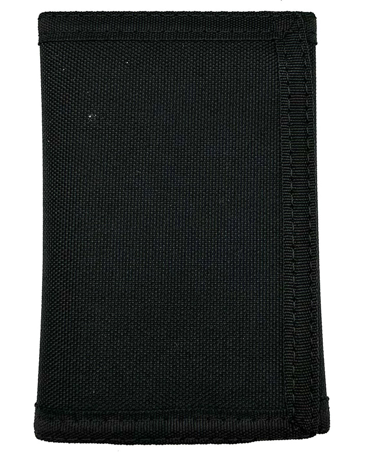 Black Velcro Wallet - One Size